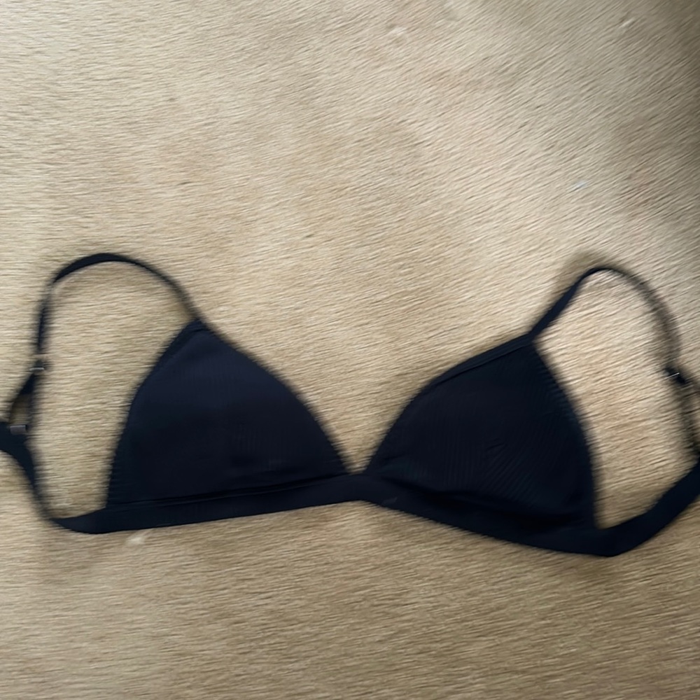 Hollister black bikini top